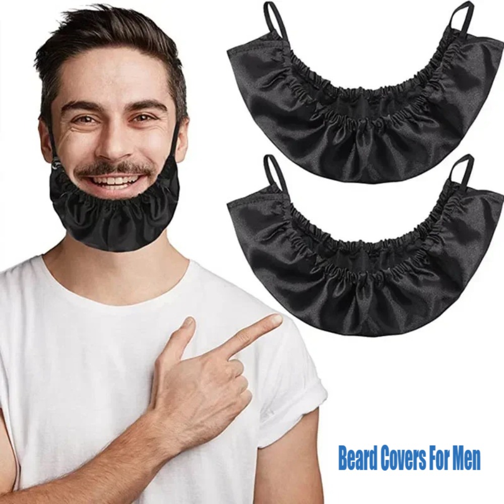 Men Accessories Combo Gift - 1-teilige Barthaube für Männer, schlafender Bart,