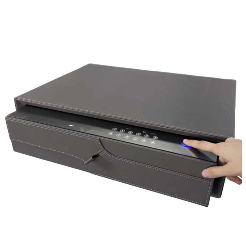 Men Accessories Drawer - Digitaler Stahlsafe, mehrschichtiger Schubladenschrank für Schmuck,