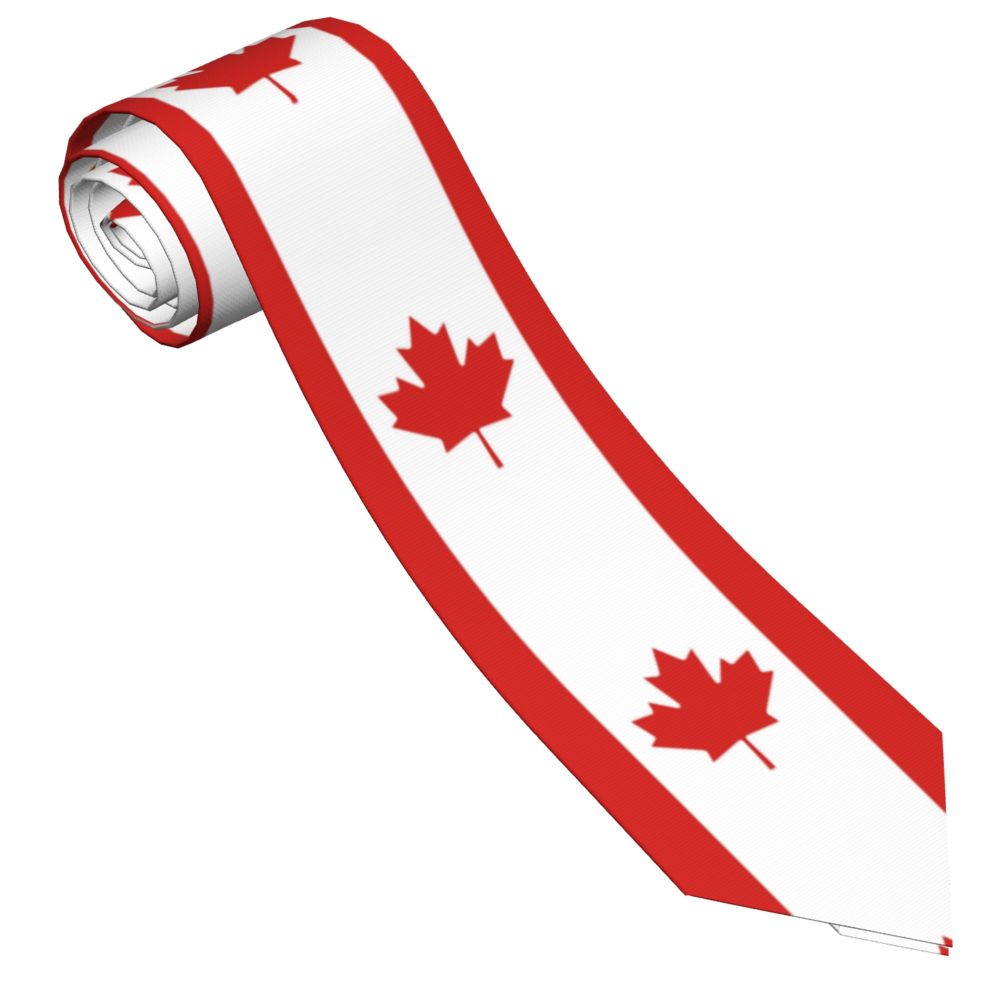 Men'S Accessories Canada - Flagge von Kanada Krawatte Unisex Polyester