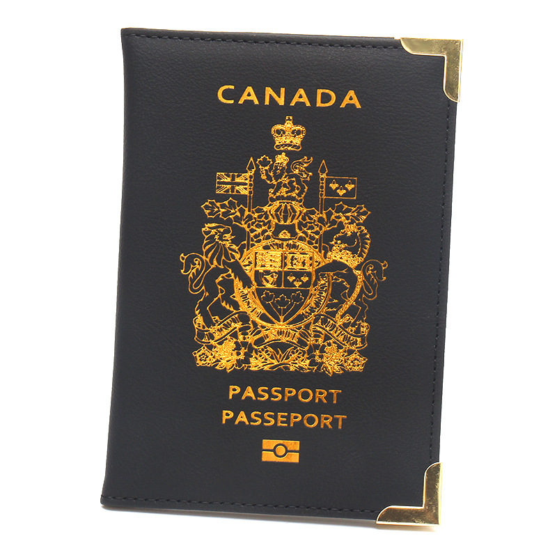Men'S Accessories Canada - Mode Kanada Reisepasshülle Männer Frauen Pu