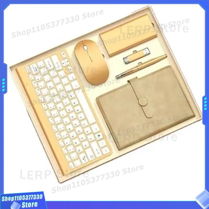 Men Accessories Combo Gift - Individuelles Logo 6-in-1 Business-Geschenkset für Männer