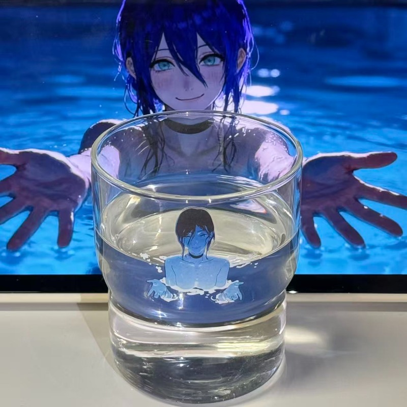 Men Accessories To Look Good - Reze Glasbecher Chainsaw Man Niedlicher Cartoon