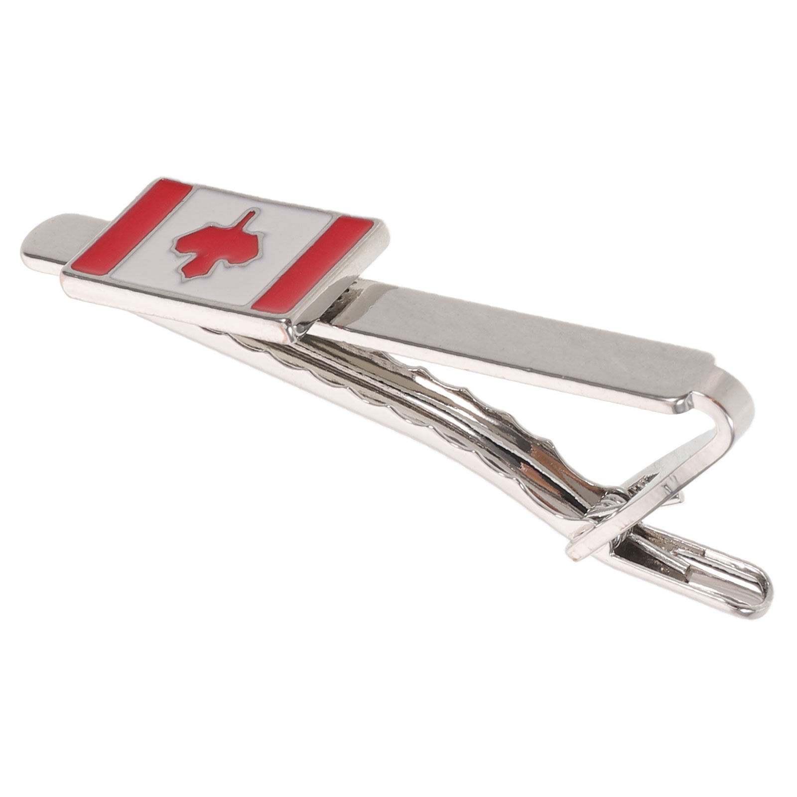 Men'S Accessories Canada - Kanada-Krawattenklammer aus Metall, Herren-Krawattenverschluss, patriotisches formelles