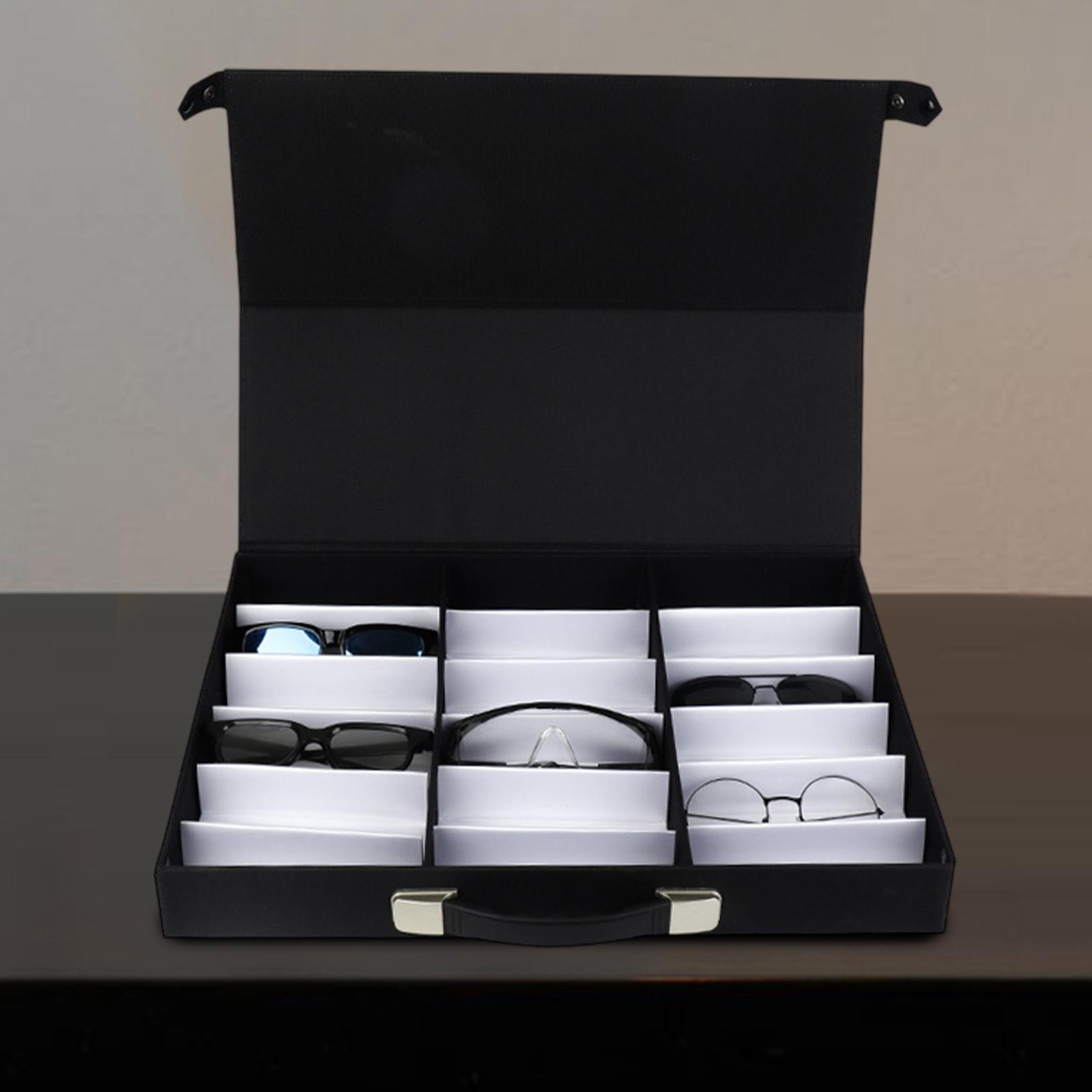 Men Accessories Drawer - Sonnenbrillen-Organizer mit 18 Fächern, Modisch für