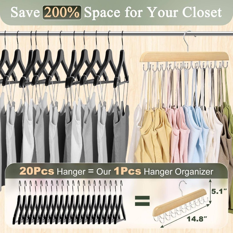 Holzkrawatten-Kleiderbügel Gür – Men'S Accessories Wardrobe Bewertung und Preis