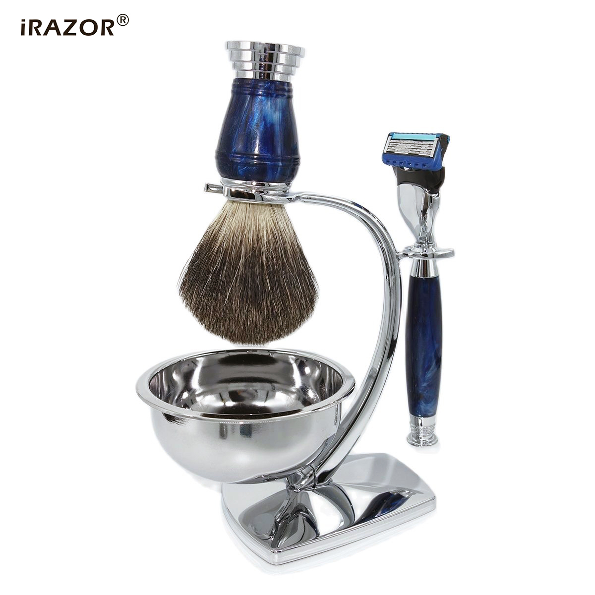 iRAZOR Royalblue 5-Lagen-Fusio – Men Accessories Combo Gift Bewertung und Preis