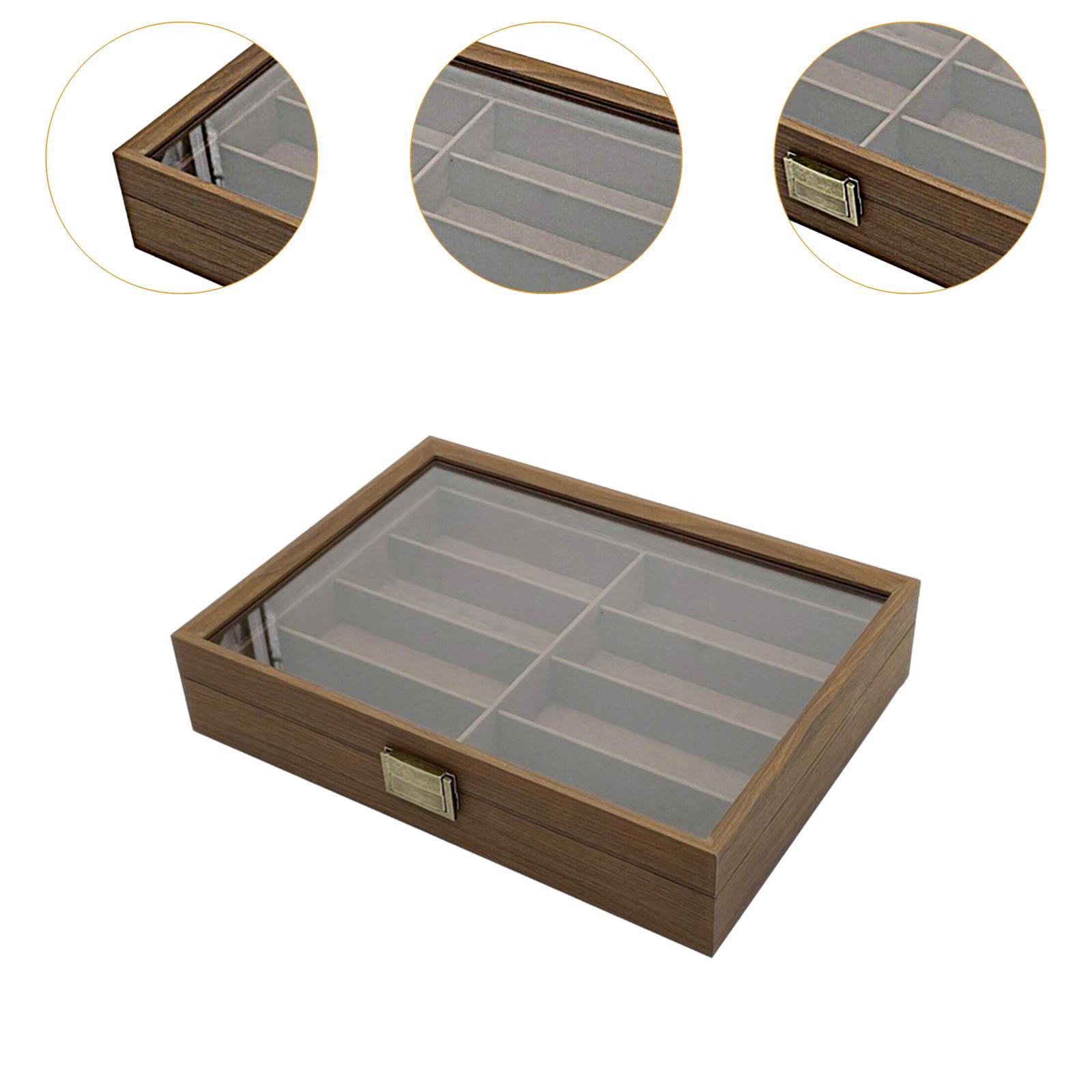 Holz-Sonnenbrillen-Organizer-B – Men Accessories Drawer Bewertung und Preis