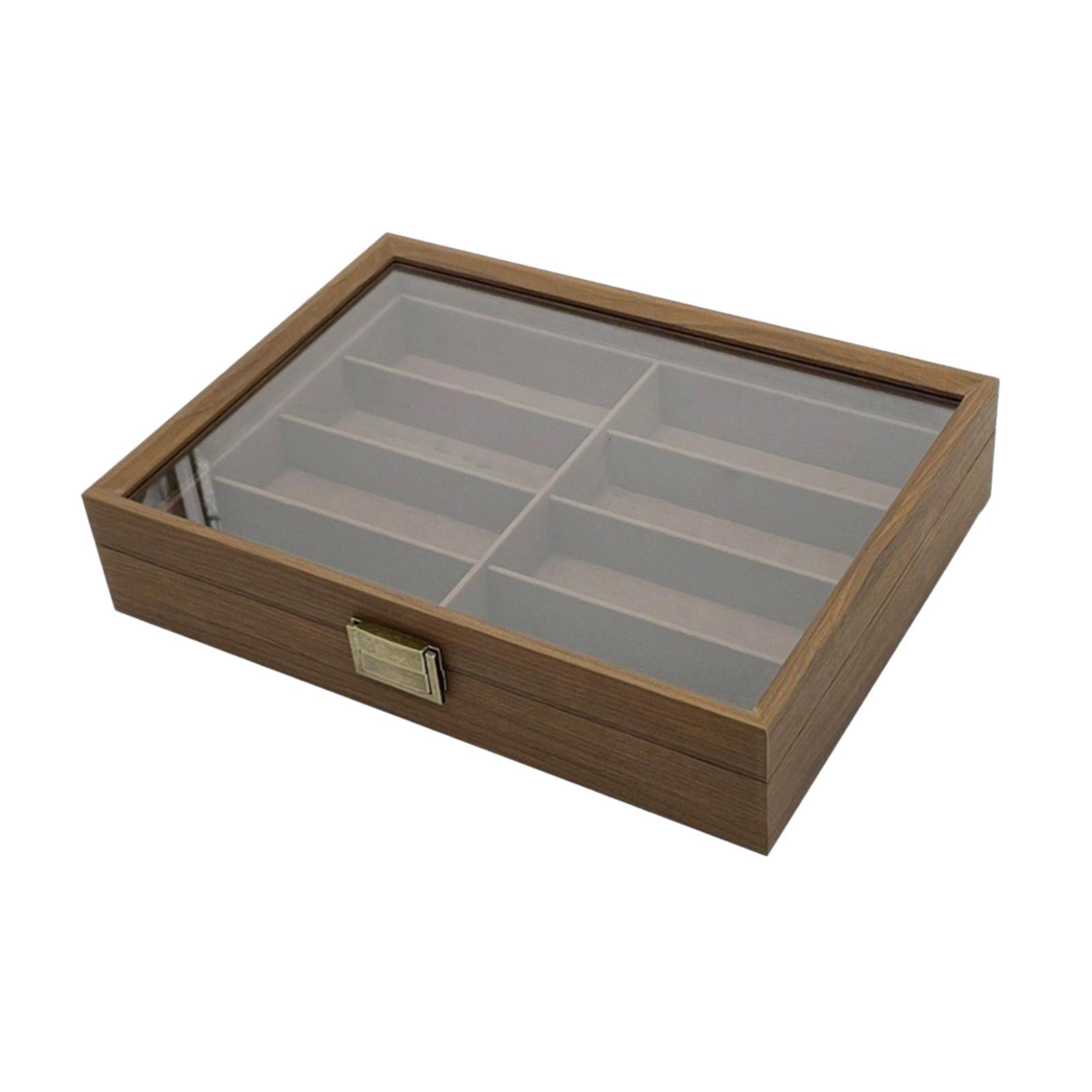 Holz-Sonnenbrillen-Organizer-B – Men Accessories Drawer Bewertung und Preis