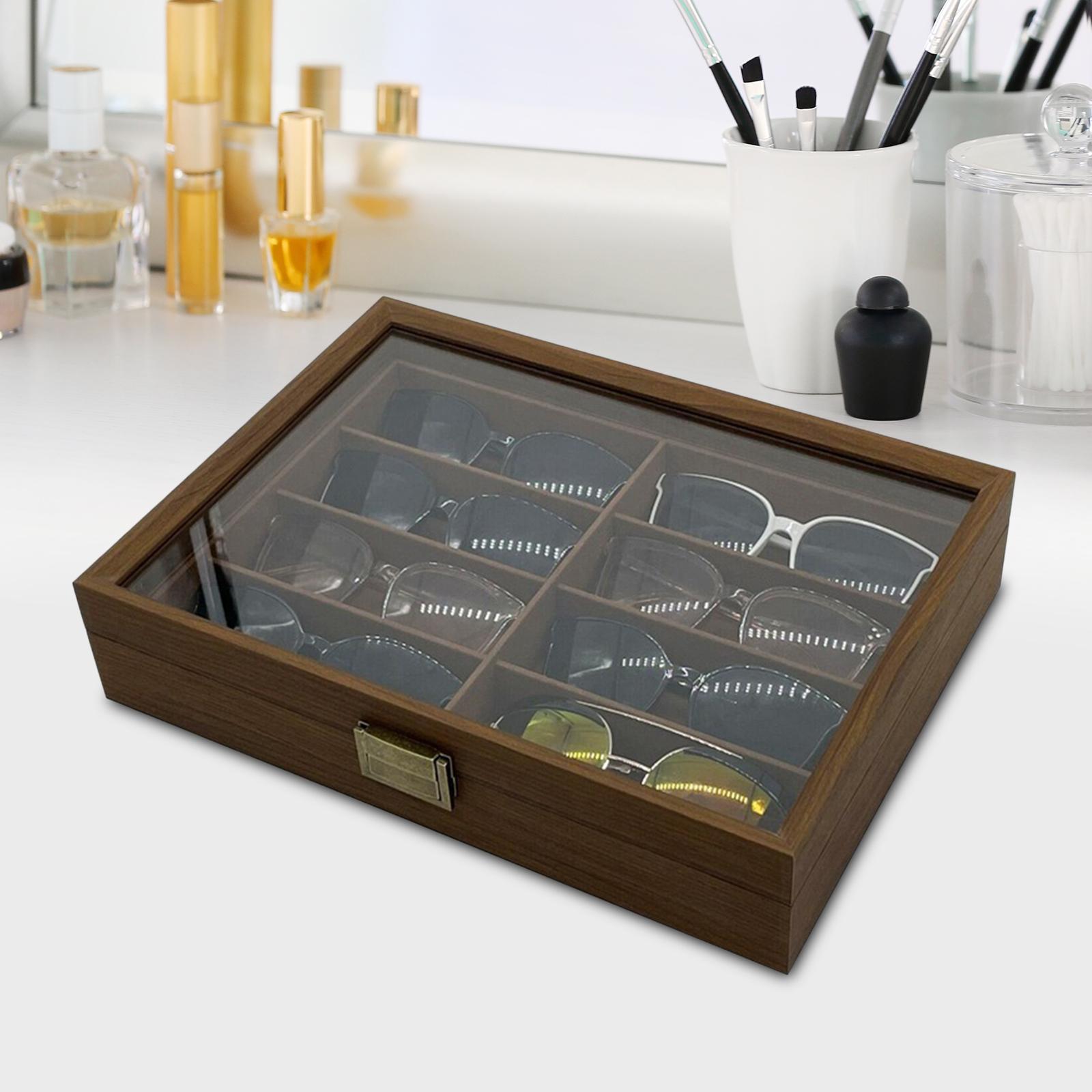 Holz-Sonnenbrillen-Organizer-B – Men Accessories Drawer Bewertung und Preis