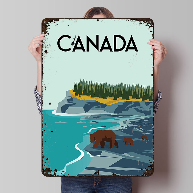 Kanada Reiseposter, individuel – Men'S Accessories Canada Bewertung und Preis